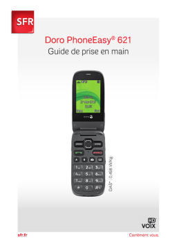 Doro PhoneEasy 621 sfr Manuel utilisateur