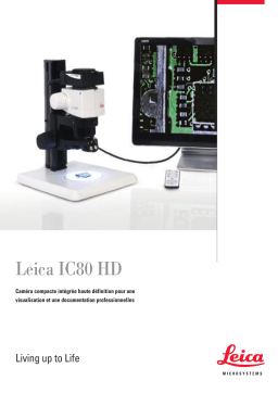 Leica IC 80 HD Manuel utilisateur