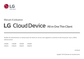 27CN650N-6A | 34CN650W-AC | 27CN650W-AC | LG 34CN650N-6A Manuel du propriétaire | Fixfr