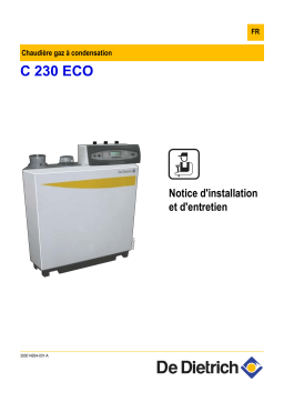 De Dietrich C 230 ECO Manuel utilisateur