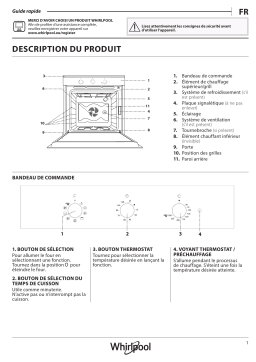 Whirlpool AKP 451/IX Manuel utilisateur