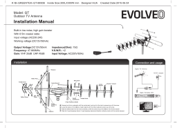 Evolveo GT dvb t Manuel du propriétaire