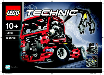 Guide d'installation | Lego 8436 Truck Manuel utilisateur | Fixfr