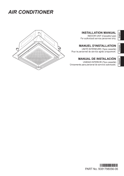 Fujitsu AUU48RGLX Guide d'installation