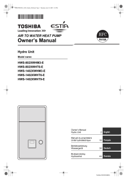 Toshiba HWS-1402XWHT6-E Manuel utilisateur