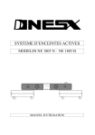 NESX NE-1803 Manuel utilisateur