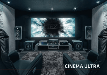 Magnat Audio Cinema Ultra SUB 300-THX 18 hertz and no end of acoustic pressure Certified by THX® Manuel du propriétaire | Fixfr