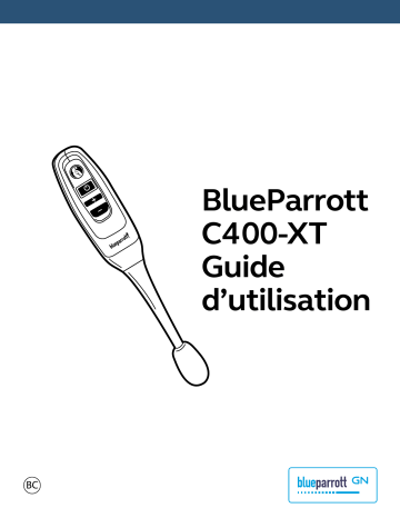 BlueParrott C400-XT Mode d'emploi | Fixfr