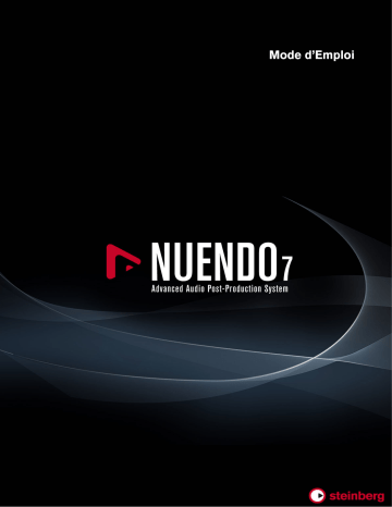 Steinberg Nuendo 7 Mode d'emploi | Fixfr