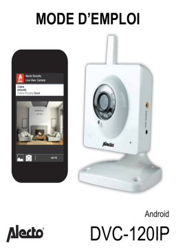 Alecto DVC-120IP Draadloze Netwerkcamera met gratis App Manuel utilisateur