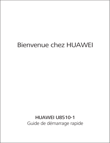Huawei U8510-1 Manuel utilisateur | Fixfr