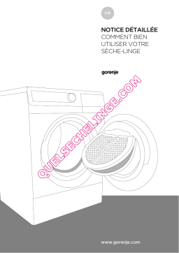 Gorenje D61310 Manuel utilisateur