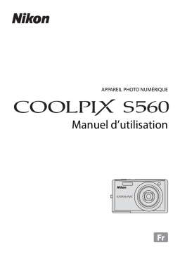 Nikon Coolpix S560 Manuel utilisateur