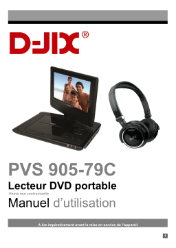 D-JIX PVS 905-79H Manuel utilisateur