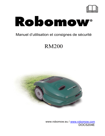 Manuel du propriétaire | Robomow RM-200 Manuel utilisateur | Fixfr