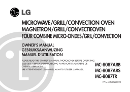 LG MC8087AR Manuel du propriétaire