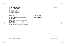 Kenwood KFD 340 Manuel utilisateur