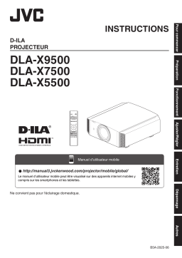 JVC DLA-X9500 Manuel utilisateur