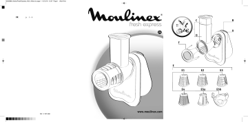 Manuel du propriétaire | Moulinex DJ800G FRESH EXPRESS MACEDOINE Manuel utilisateur | Fixfr