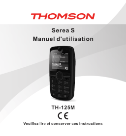 Thomson Serea S - TH-125M Manuel utilisateur