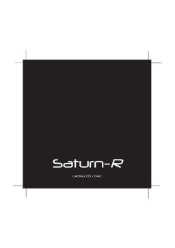 Rega Saturn-R Manuel utilisateur