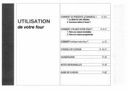 sauter 4271CC Manuel utilisateur