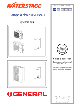 Fujitsu WSHA050DG/WOHA060LFCA Manuel utilisateur