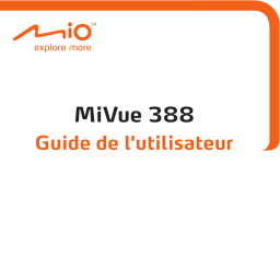 Mio MiVue 388 Manuel utilisateur