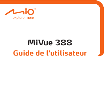 Mode d'emploi | Mio MiVue 388 Manuel utilisateur | Fixfr