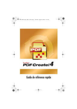 Nuance PDF Create 4 Mode d'emploi