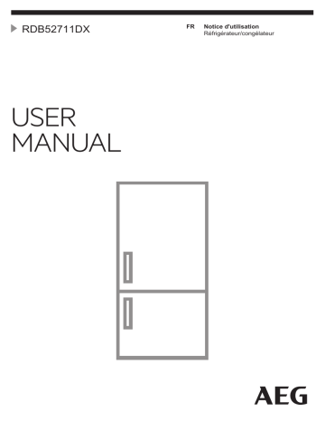 AEG RDB52711DX Manuel utilisateur | Fixfr