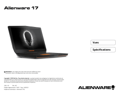 Alienware 17 R2 spécification