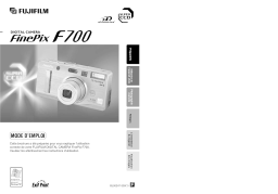 Fujifilm FinePix F700 Mode d'emploi