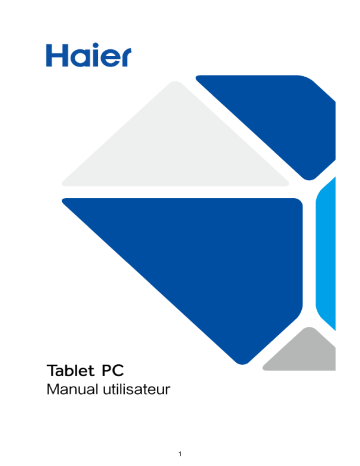 Mode d'emploi | Haier HaierPad 722 Manuel utilisateur | Fixfr