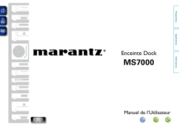 Marantz MS7000 Manuel utilisateur