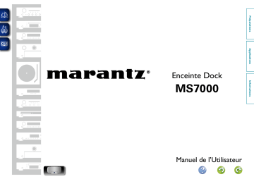 Manuel du propriétaire | Marantz MS7000 Manuel utilisateur | Fixfr