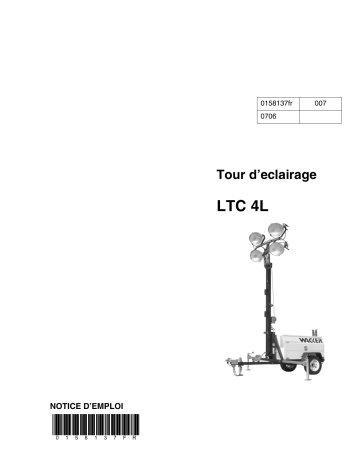 LTC4L-P | Wacker Neuson LTC4L Light Tower Manuel utilisateur | Fixfr