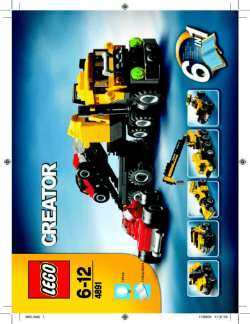 Guide d'installation | Lego 66169 Co-Pack 4891 7246 Manuel utilisateur | Fixfr
