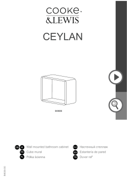 Cooke & Lewis Ceylan Mode d'emploi