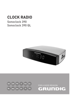 Grundig Sonoclock 390 Manuel utilisateur