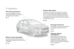 CITROEN DS4 Manuel utilisateur