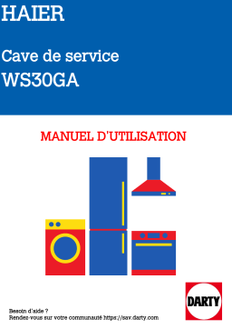 Haier WS151GDBIWS50GDBI Manuel utilisateur