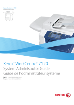 Xerox 7120/7125 WorkCentre Manuel utilisateur