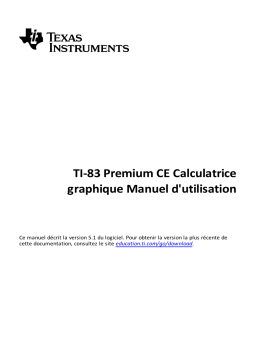 Texas Instruments TI 1795 SV Manuel utilisateur