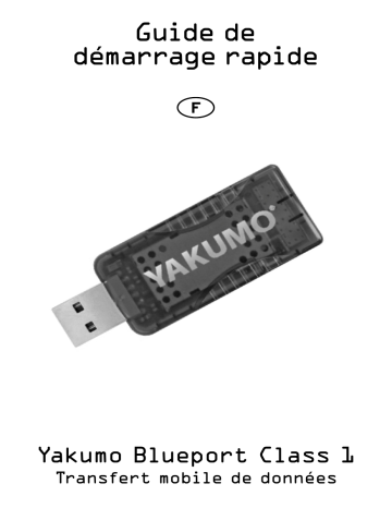 Manuel du propriétaire | YAKUMO BLUEPORT CLASS Manuel utilisateur | Fixfr