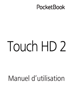 Pocketbook Touch HD 2 Manuel utilisateur