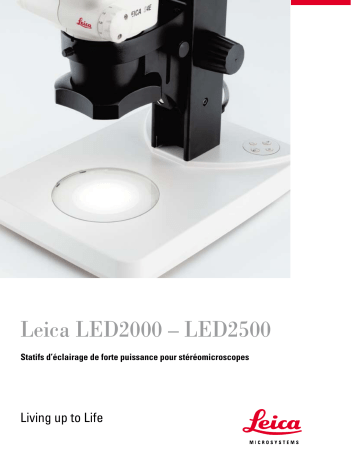 Manuel du propriétaire | Leica LED2500 Manuel utilisateur | Fixfr