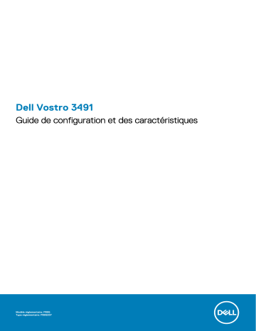 Dell Vostro 3491 laptop Manuel du propriétaire | Fixfr