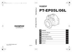 Olympus PT-EP06L Manuel utilisateur