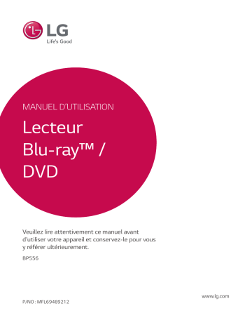 Manuel du propriétaire | LG BP556 Manuel utilisateur | Fixfr